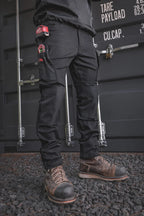 PANTALONS FX-1 SLIM ''PRO'' NOIR ( 30W-32L )