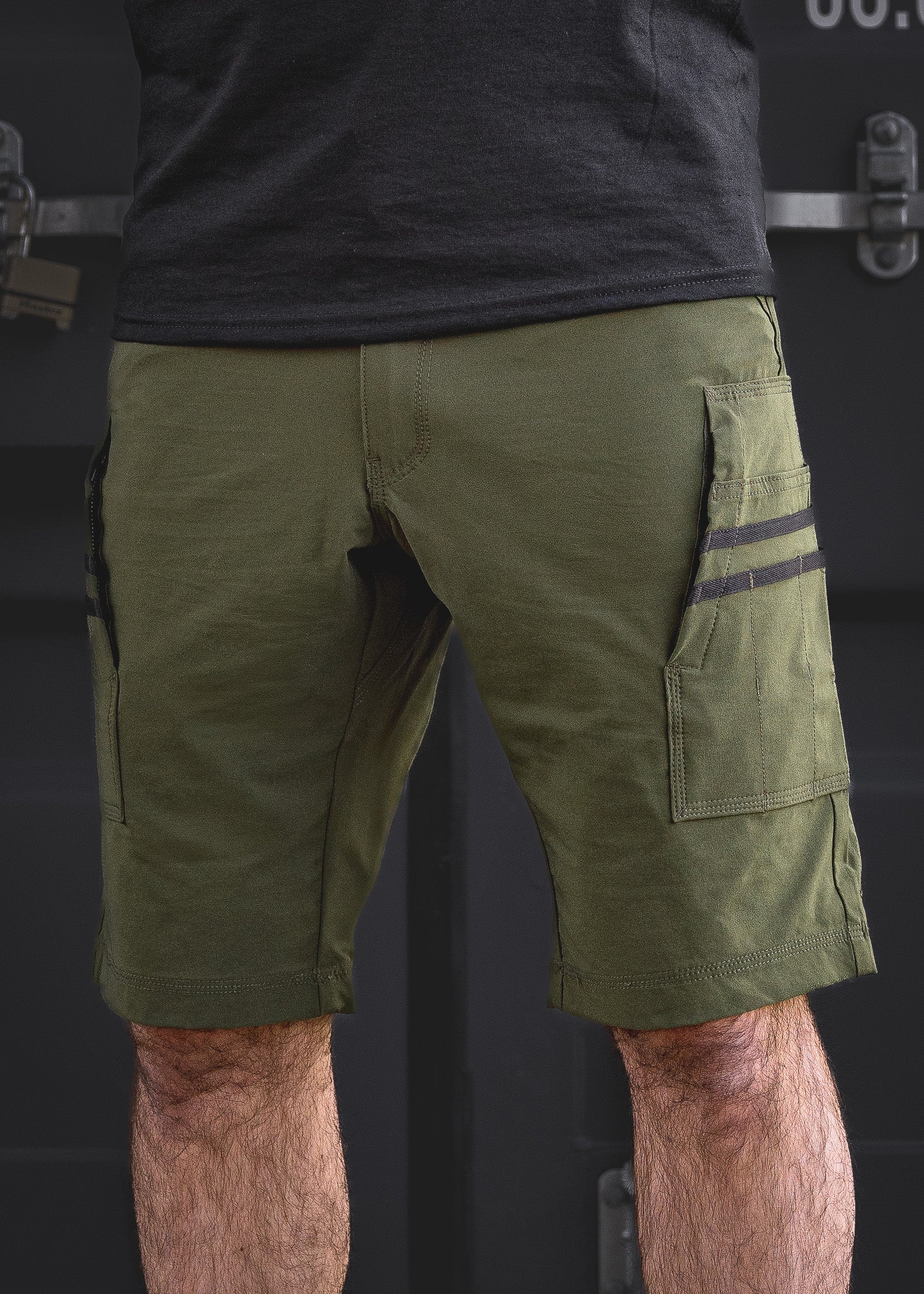 SHORT DE TRAVAIL SX-1 VERT OLIVE ( 34W - 11 )