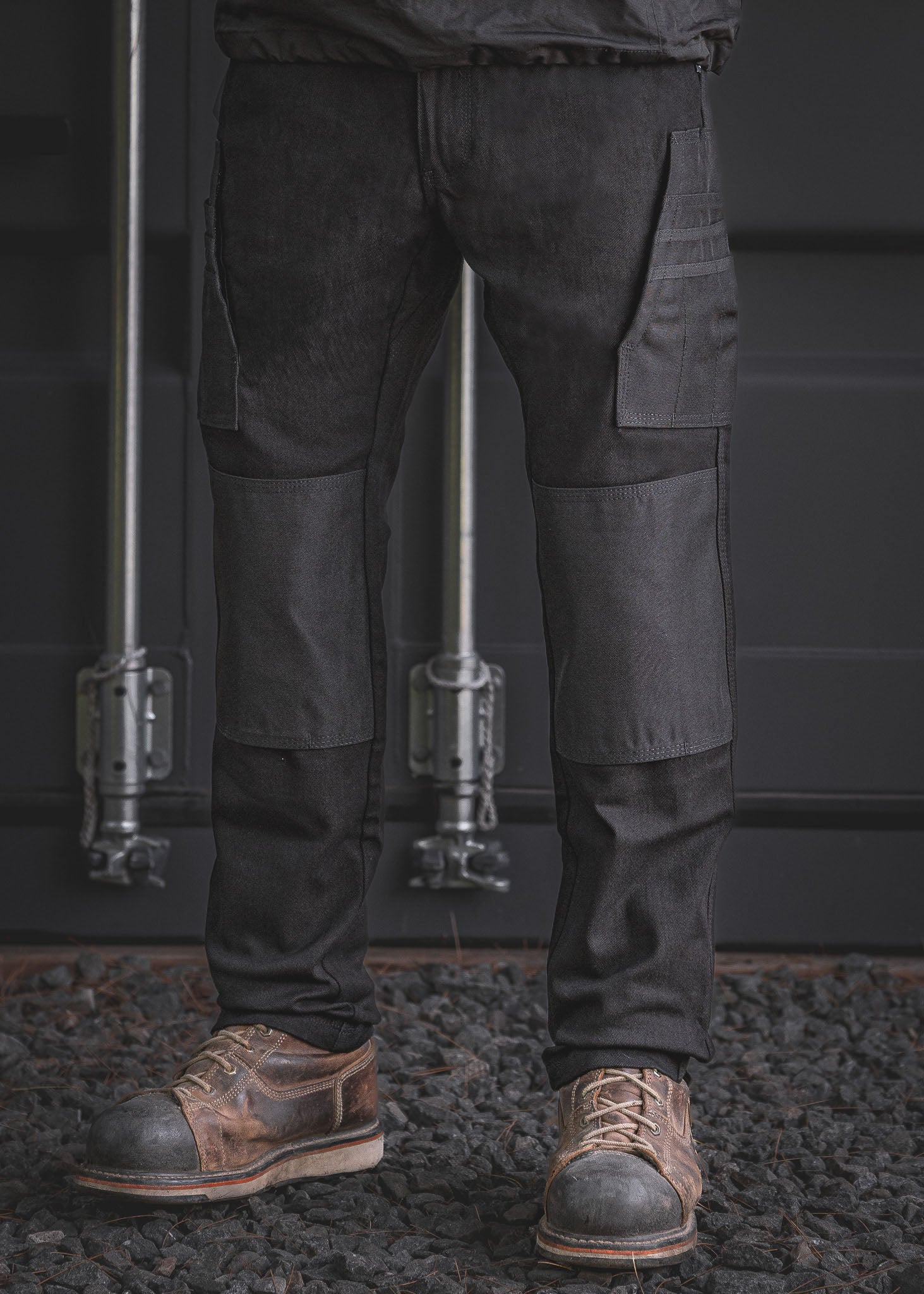 PANTALONS RX-1 RELAXED ''PRO'' NOIR ( 30W-32L )