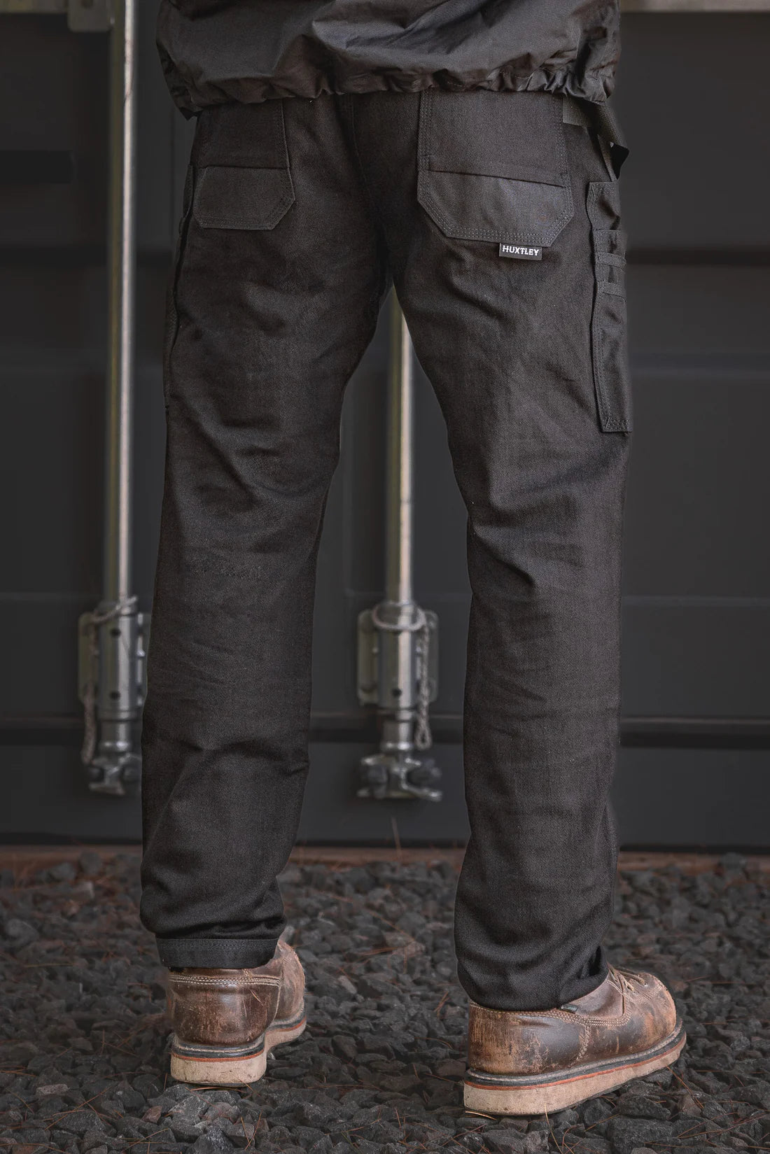 PANTALONS RX-1 RELAXED ''PRO'' NOIR ( 30W-32L )