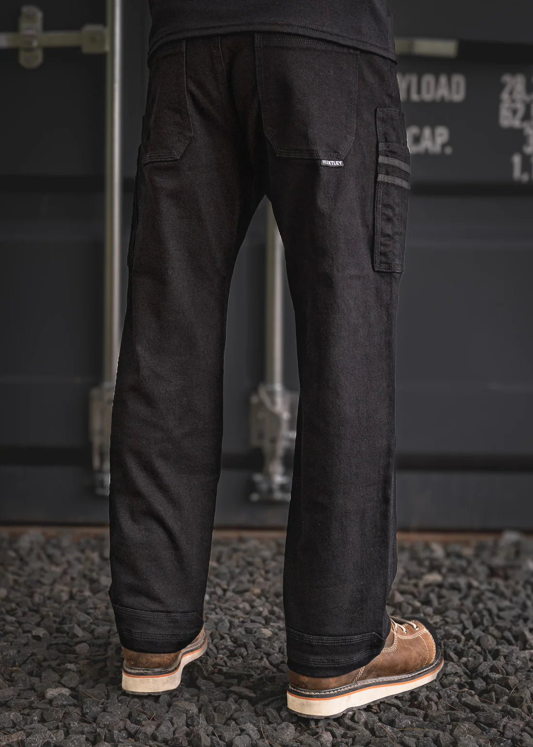 PANTALONS RX-1 RELAXED ''WORK'' NOIR ( 38W-32L )