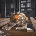 CASQUETTE HS-73 CLASSIQUE CAMO/ORANGE NÉON