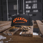 CASQUETTE HS-73 BACKDRAFT NOIR/CAMO/ORANGE NÉON