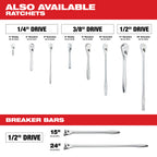 ENSEMBLE DE 47 DOUILLES ET CLIQUET 1/2'' SAE/METRIC