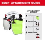 EAR PROTECTION FOR BOLT HELMET 26DB