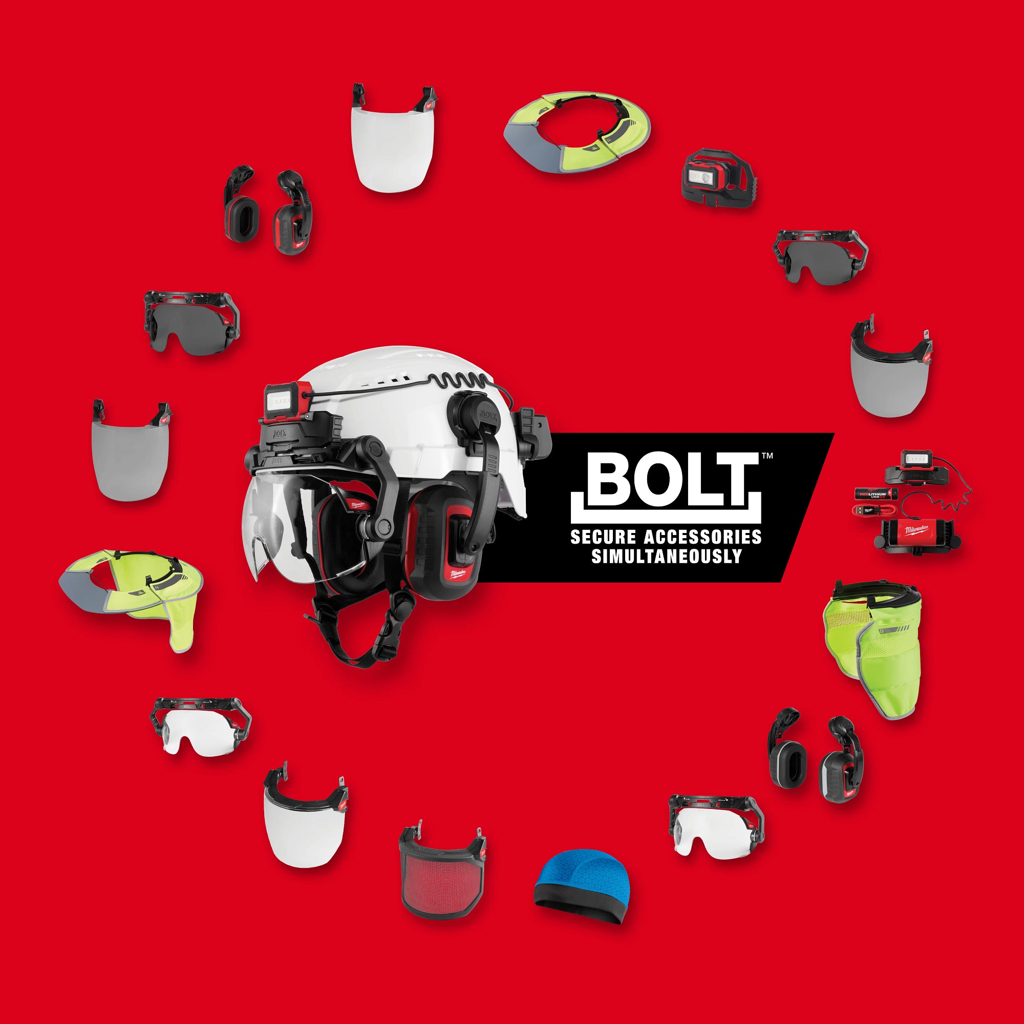 EAR PROTECTION FOR BOLT HELMET 26DB
