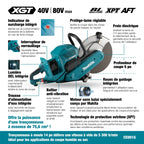 14" 80V XGT (40Vx2) CUT-OFF SAW KIT