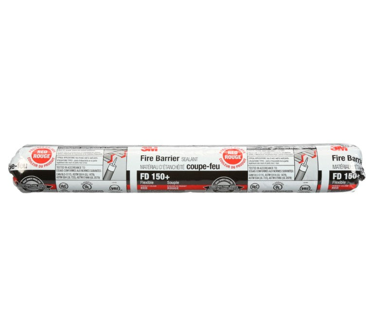 SCELLANT COUPE-FEU ROUGE FD 150+ (SAUCISSE 600ML)
