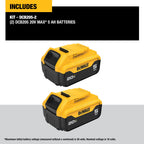 BATTERIE 5.0AH LITHIUM-ION 20V MAX  (PQT 2)