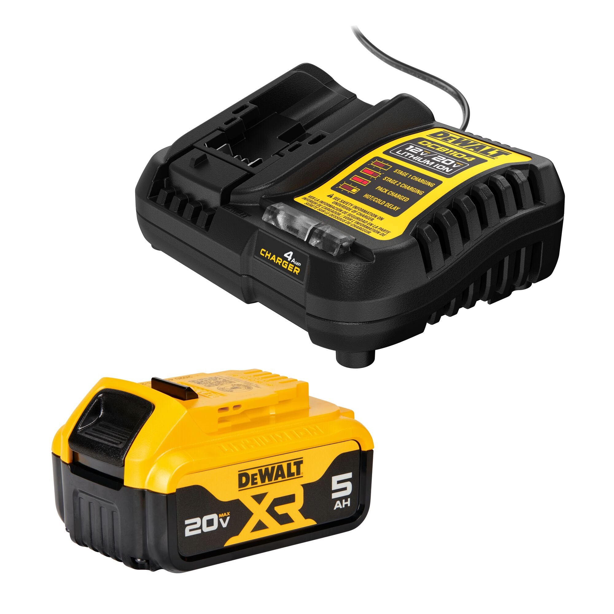 ENSEMBLE BATTERIE 5.0AH & CHARGEUR 20V MAX