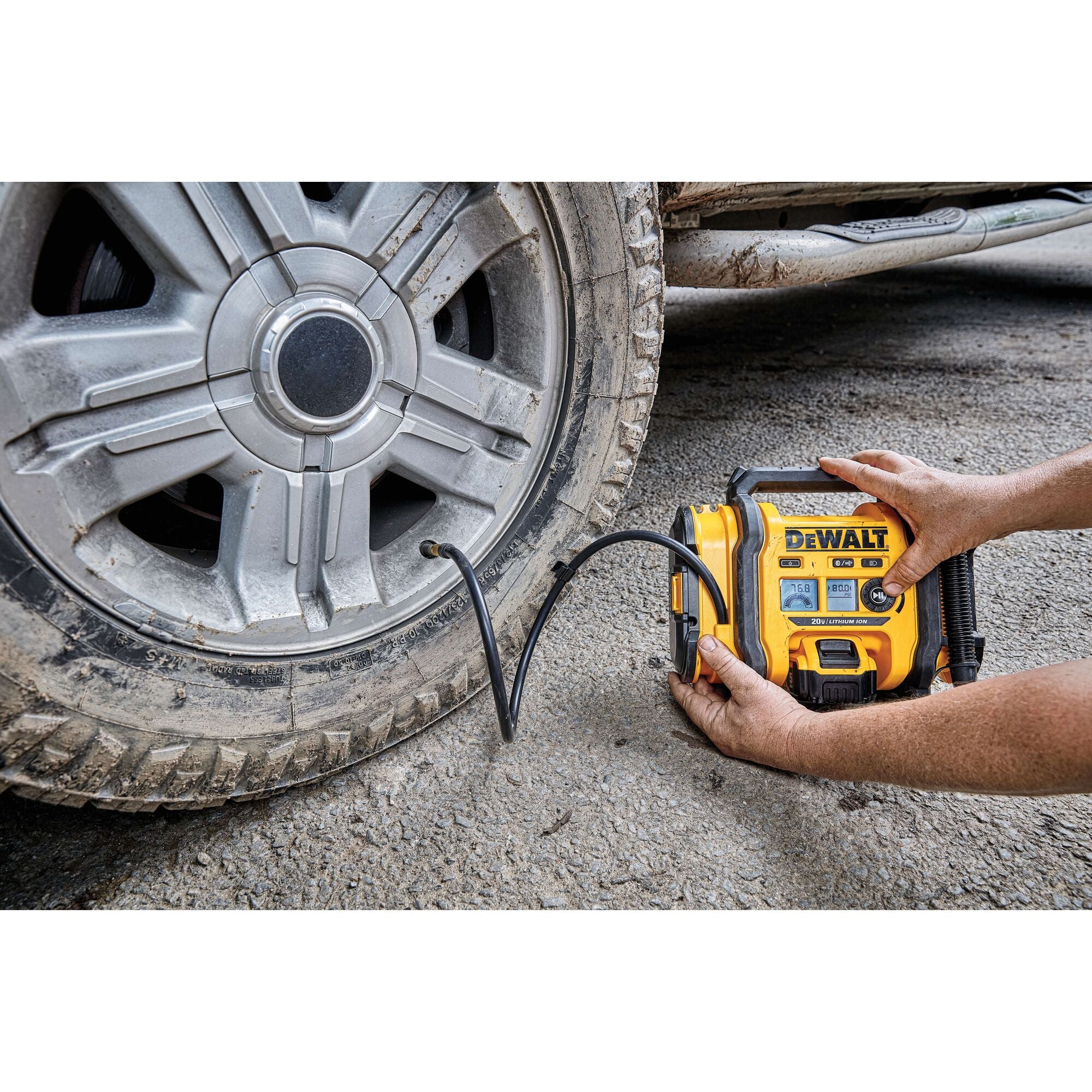 GONFLEUR D'AIR FILAIRE & SANS FIL 20V MAX
