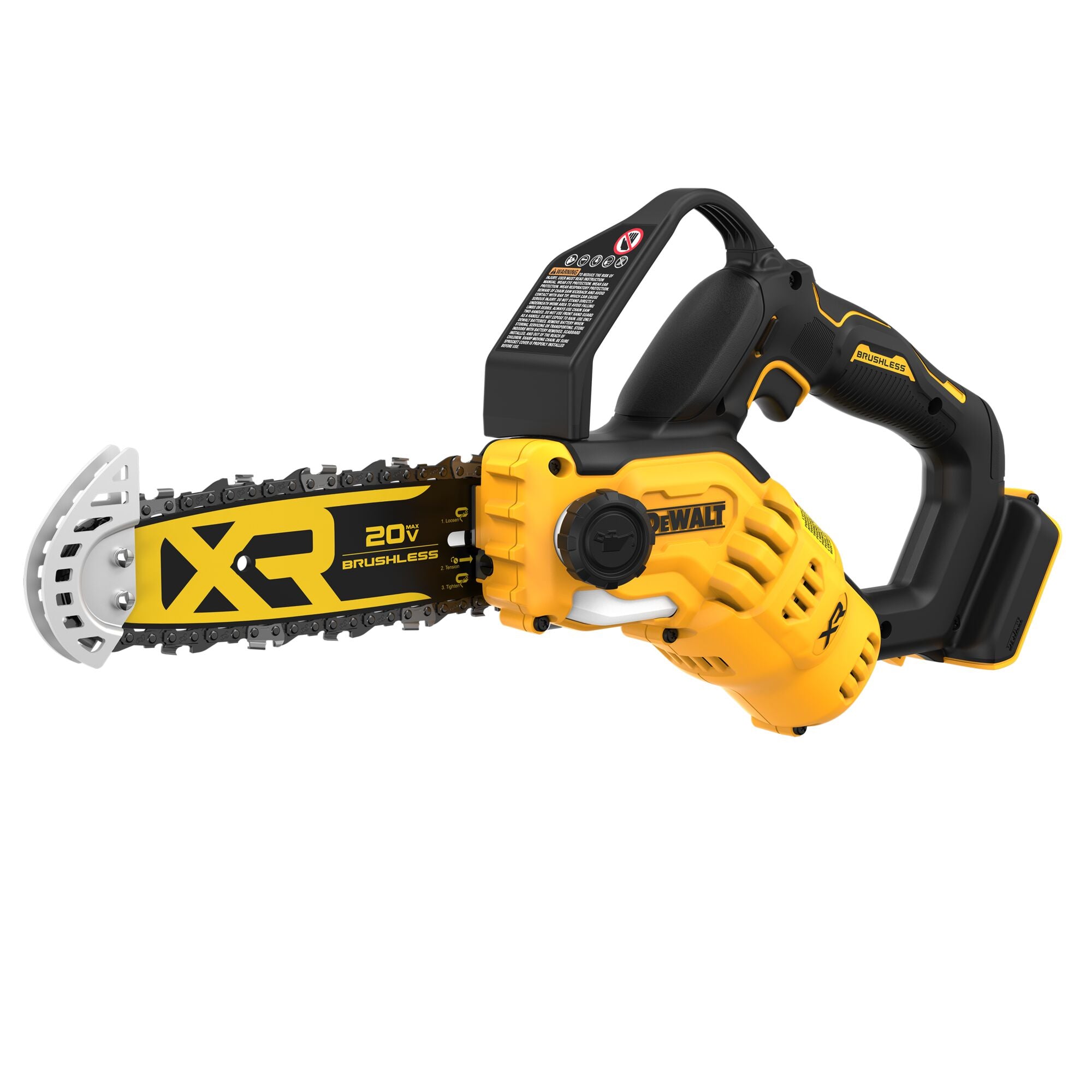 SCIE À CHAÎNE 8'' D'ÉLAGAGE BRUSHLESS 20V MAX