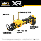 DÉCOUPEUSE À GYPSE BRUSHLESS 20V XR