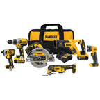 ENSEMBLE DE 6 OUTILS BRUSHLESS 20V MAX XR ( 5.0AH )
