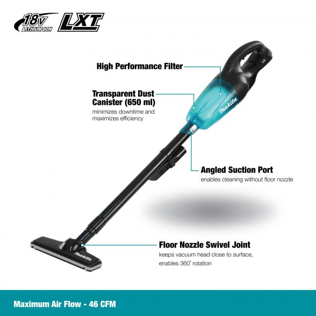 ASPIRATEUR SANS-FIL 18V LXT
