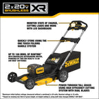 20V MAX MOWER KIT (2 X 10.0AH)