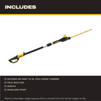 20V MAX 22" EXTENDABLE HEDGE TRIMMER
