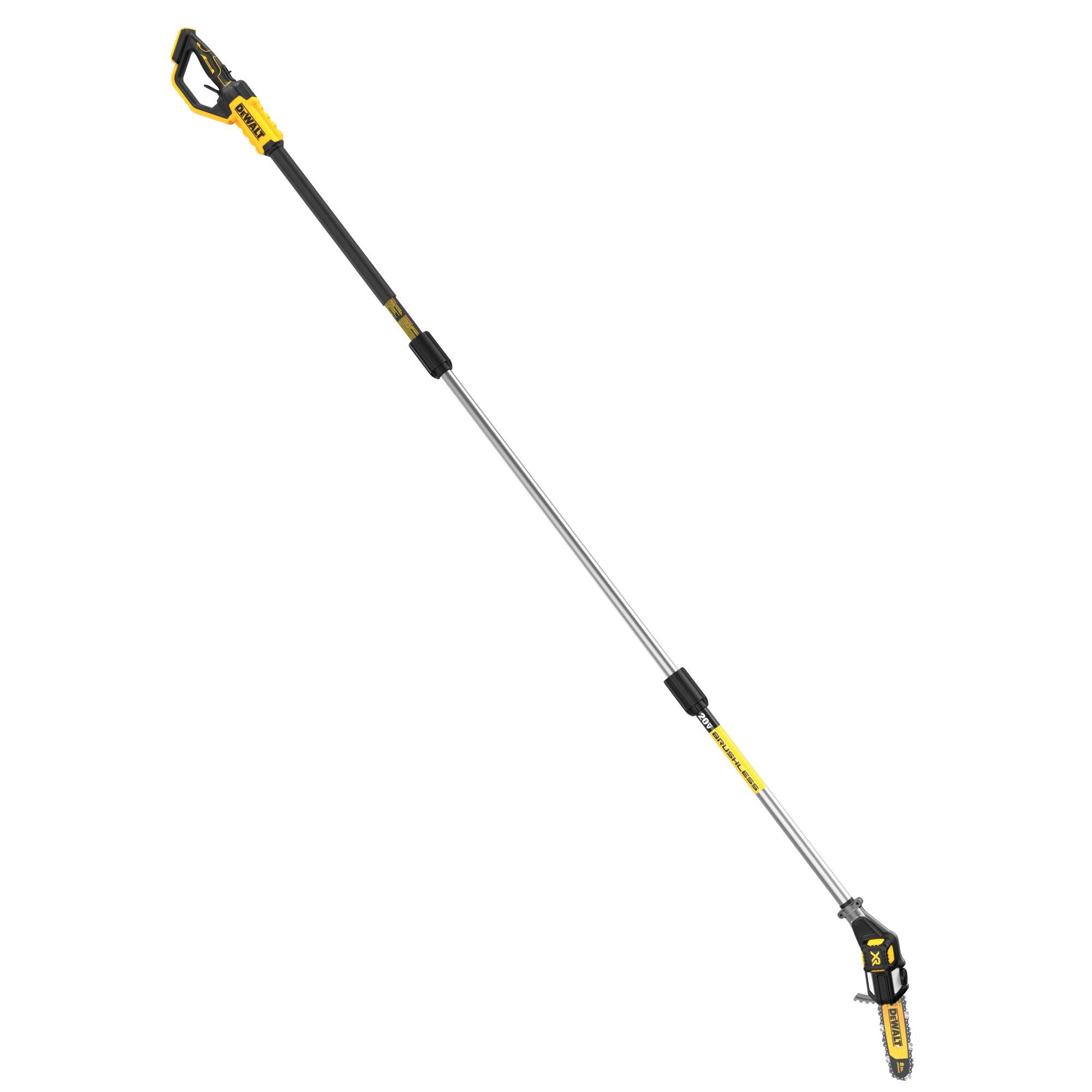 SCIE À CHAÎNE 8'' D'ÉLAGAGE EXTENSIBLE BRUSHLESS 20V MAX