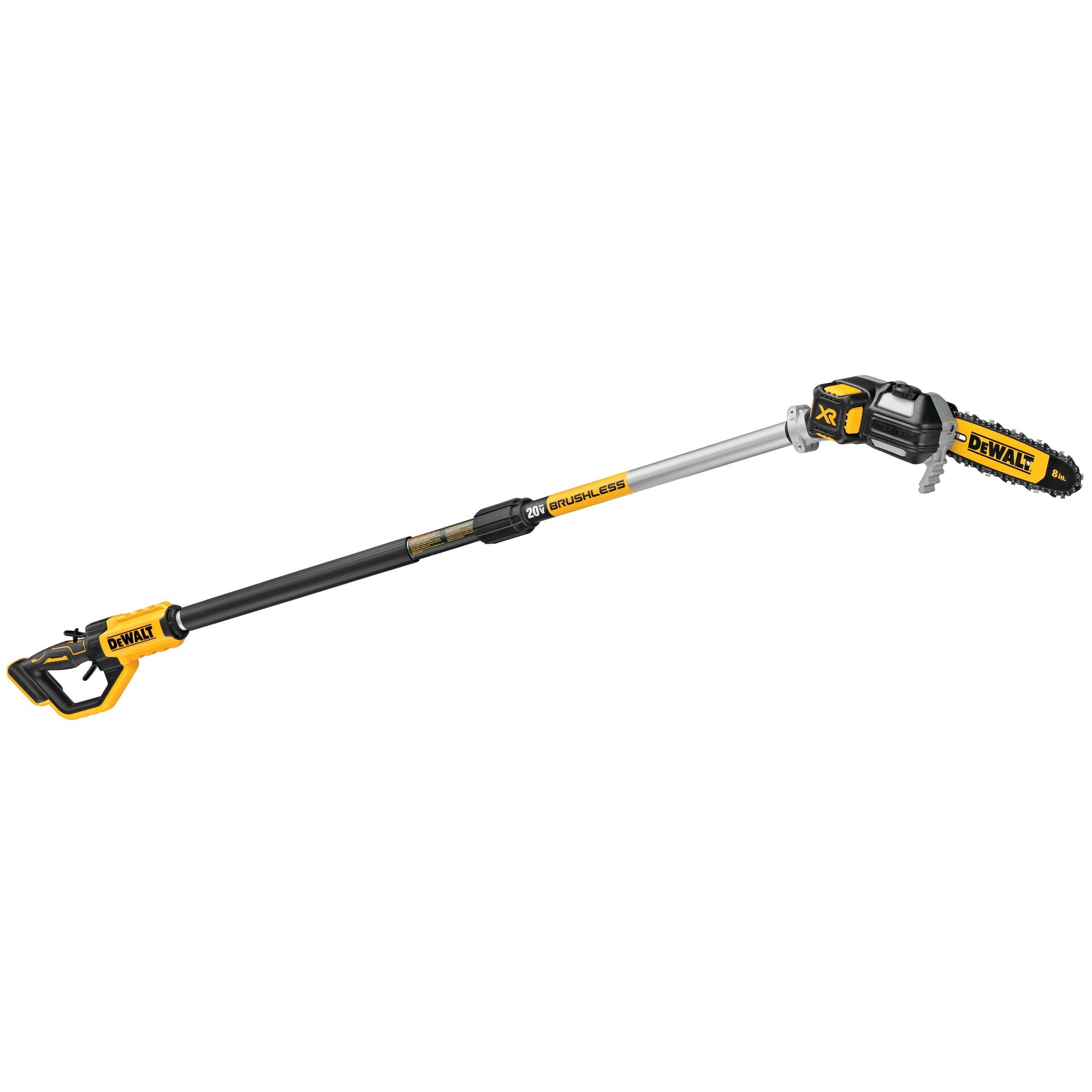 SCIE À CHAÎNE 8'' D'ÉLAGAGE EXTENSIBLE BRUSHLESS 20V MAX
