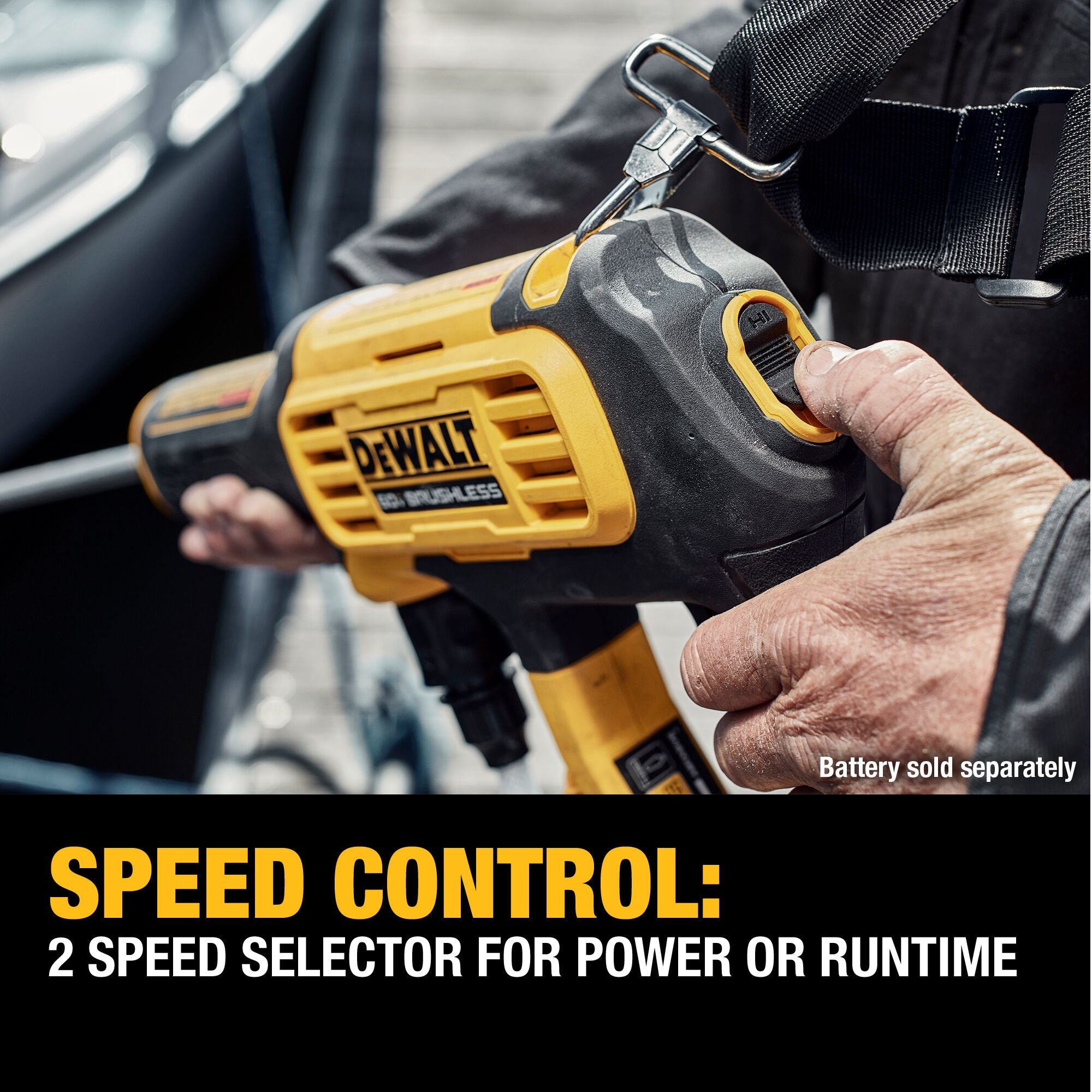 NETTOYEUR À HAUTE PRESSION 1000 PSI BRUSHLESS FLEXVOLT 60V