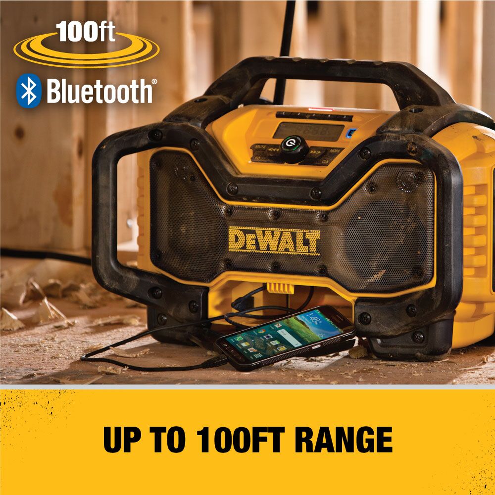 RADIO CHARGEUR BLUETOOTH 20V / 60V MAX