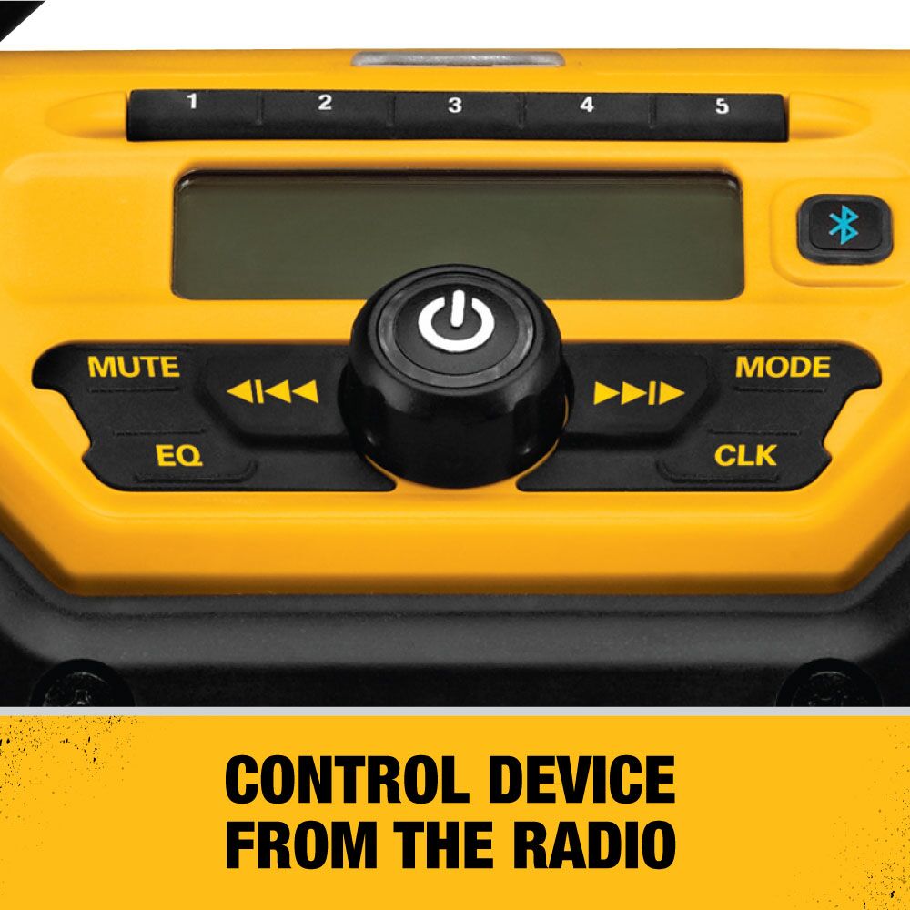 20V / 60V MAX BLUETOOTH CHARGER RADIO