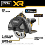 SCIE CIRCULAIRE À MÉTAL 7-1/4'' 20V MAX XR