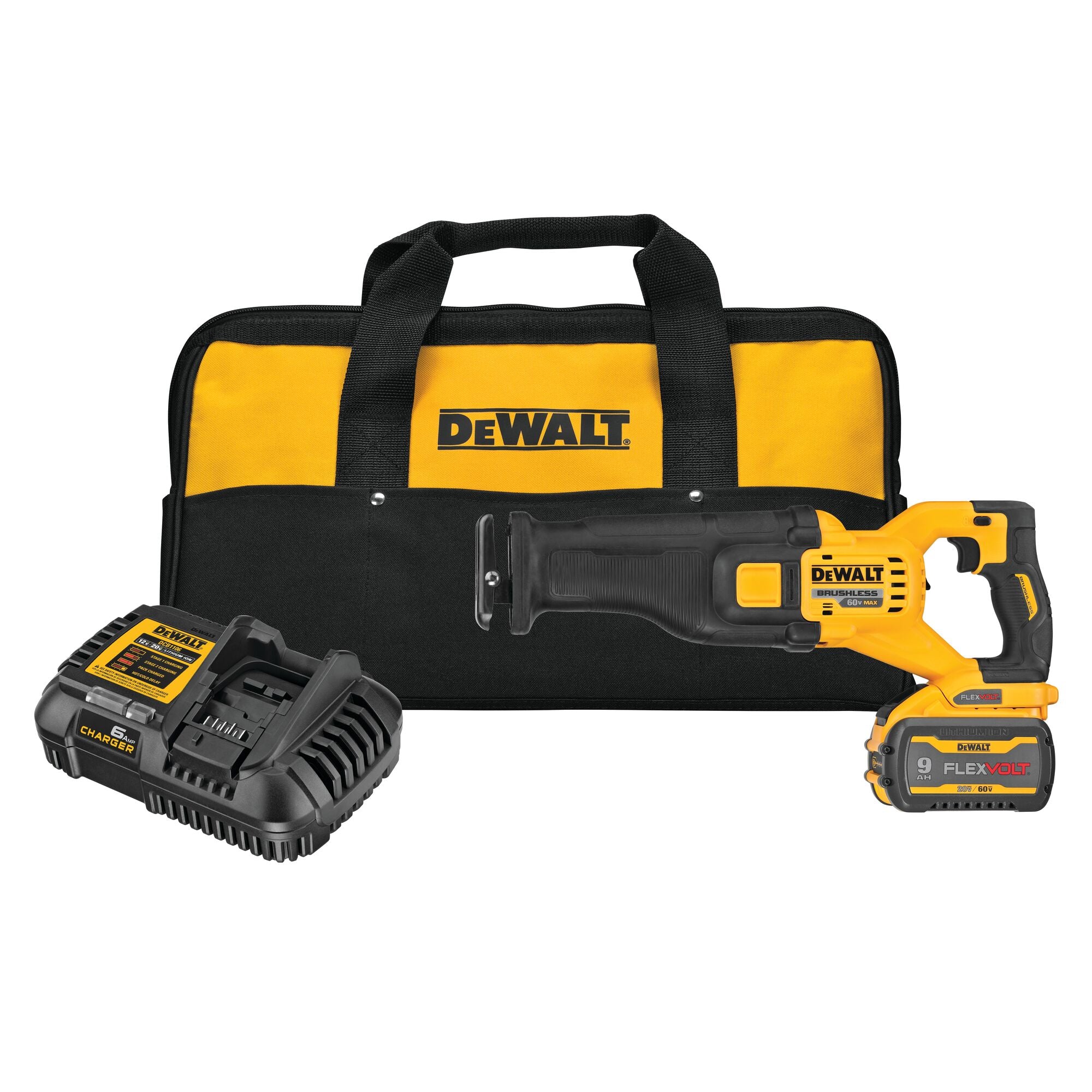 ENSEMBLE SCIE ALTERNATIVE BRUSHLESS FLEXVOLT 60V MAX (9.0AH)