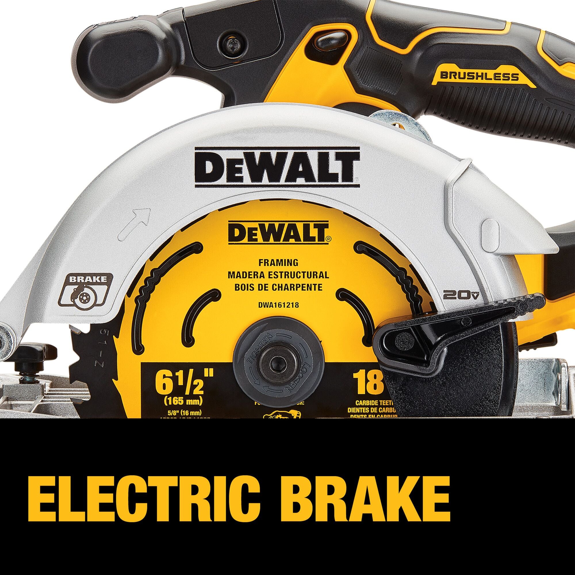 SCIE CIRCULAIRE 6-1/2'' BRUSHLESS 20V MAX