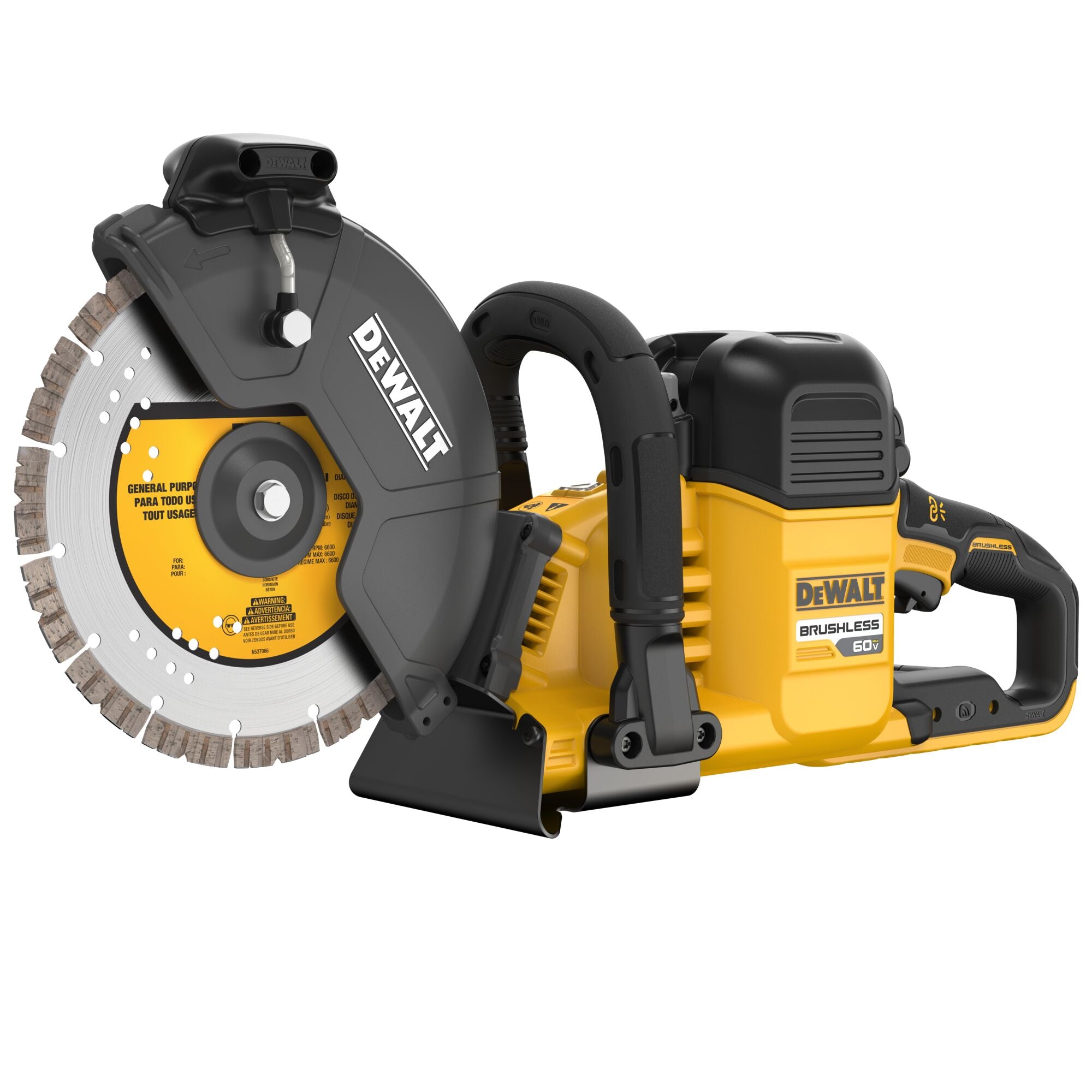 SCIE À TRONÇONNER 9'' BRUSHLESS FLEXVOLT 60V