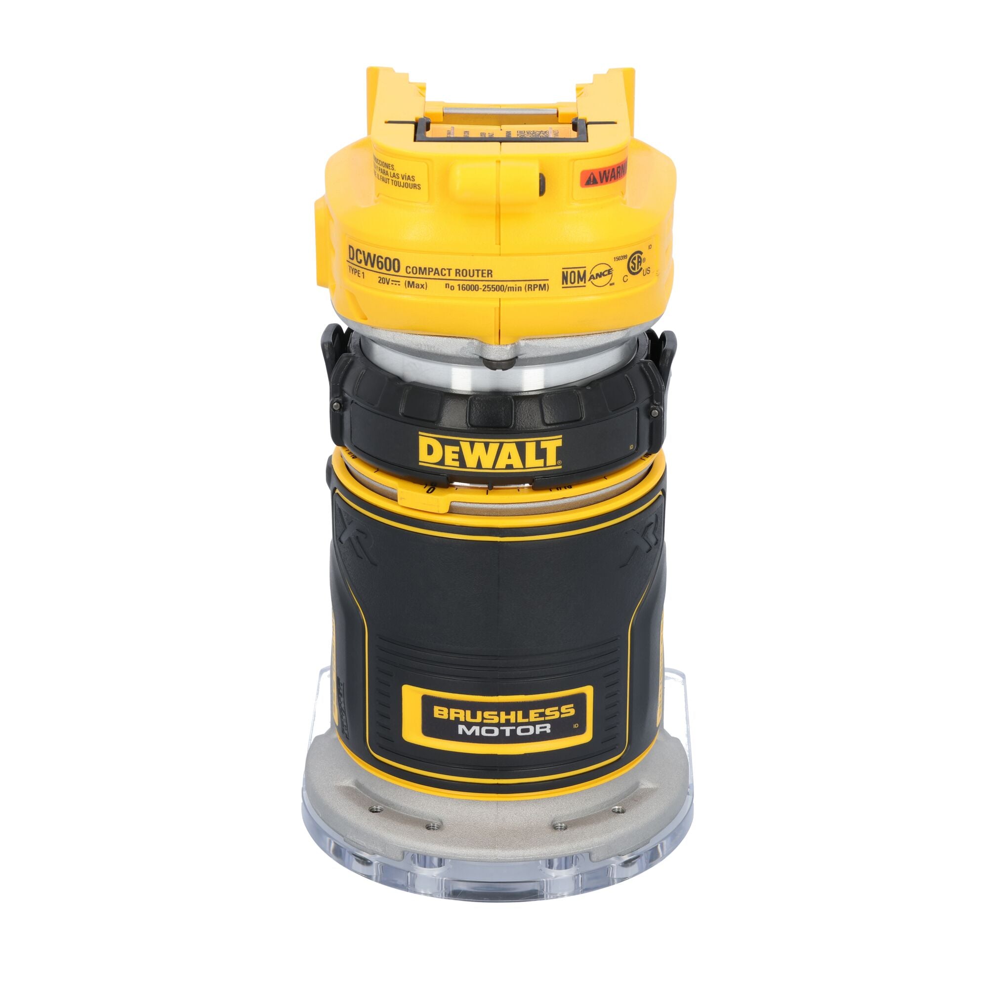 TOUPIE COMPACTE BRUSHLESS 20V MAX XR