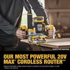 TOUPIE PLONGEANTE 2-1/4 HP 20V MAX XR