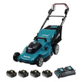 ENSEMBLE TONDEUSE À GAZON 21'' PROPULSION 36V (18Vx2) 5.0AH
