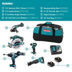 ENSEMBLE DE 5 OUTILS 18V BRUSHLESS LXT (5.0AH)
