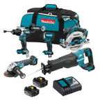 ENSEMBLE DE 5 OUTILS 18V BRUSHLESS LXT (5.0AH)