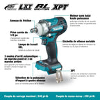 CLÉ À CHOCS 1/2'' BRUSHLESS 18V LXT