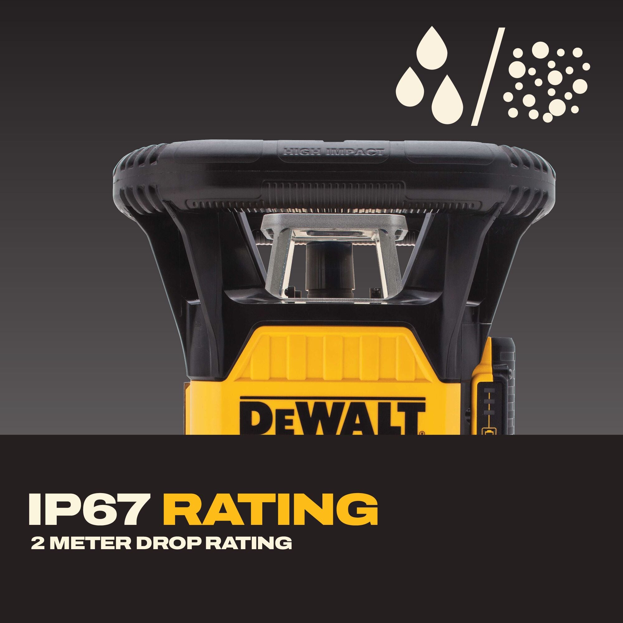 ENSEMBLE NIVEAU LASER ROTATIF VERT 20V MAX