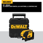 3-POINT RED LASER LEVEL (ALKALINE)