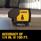3-POINT RED LASER LEVEL (ALKALINE)