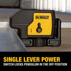 3-POINT RED LASER LEVEL (ALKALINE)