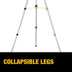 TRIPOD FOR LASER LEVEL WITH TILTING HEAD