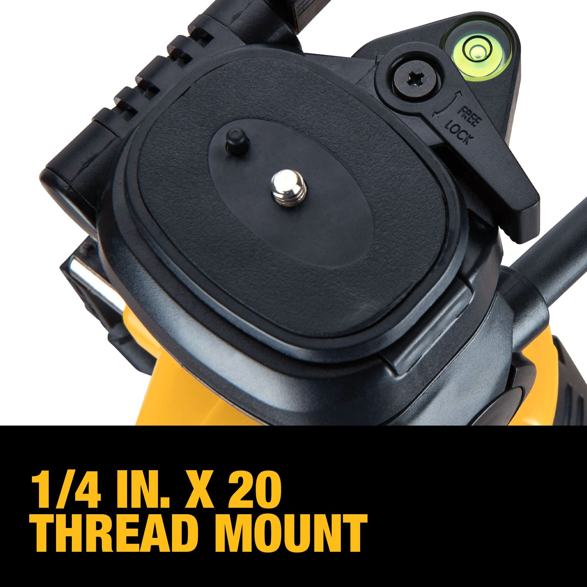 TRIPOD FOR LASER LEVEL WITH TILTING HEAD