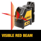 2-BEAM SELF-LEVELLING RED LASER (ALKALINE)