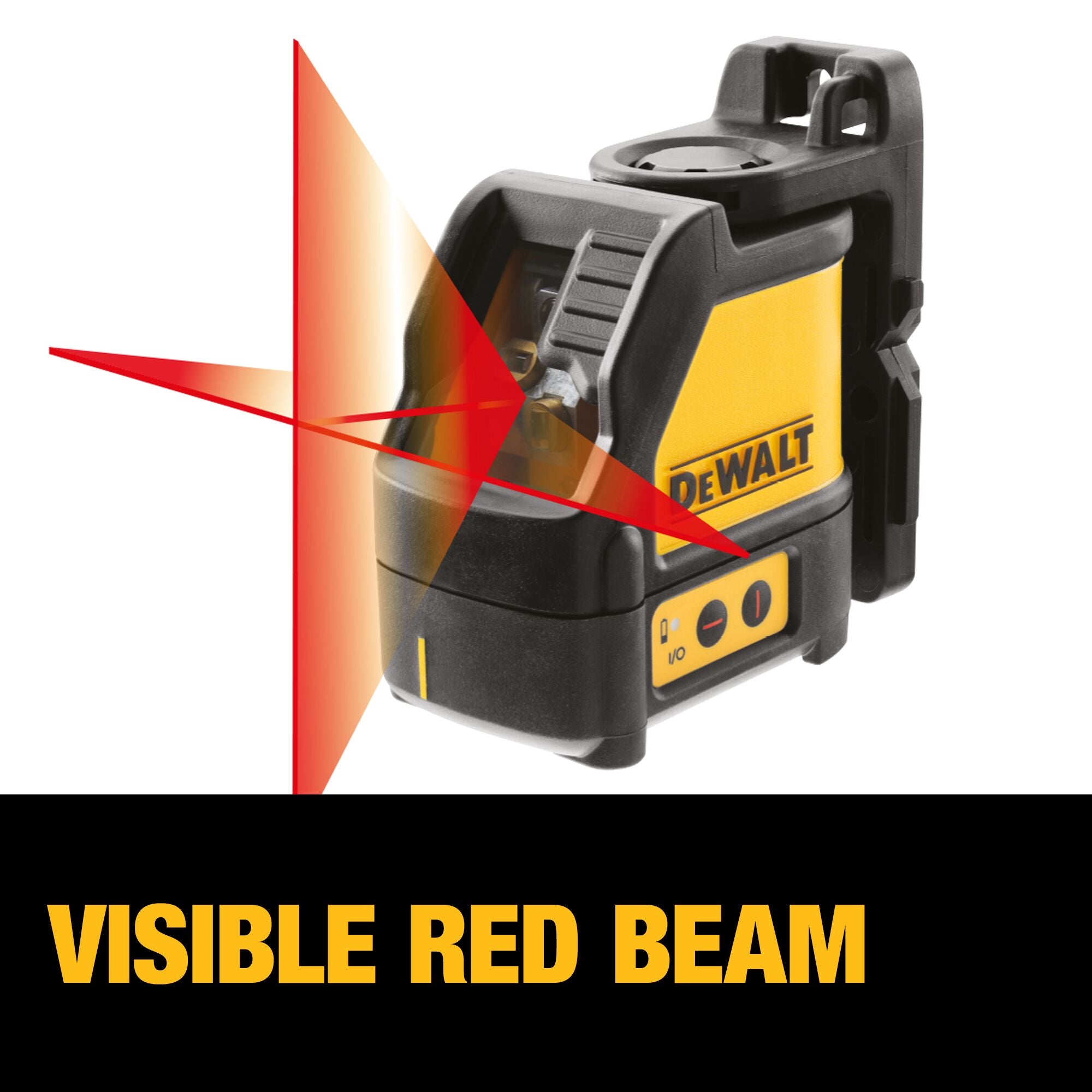 2-BEAM SELF-LEVELLING RED LASER (ALKALINE)