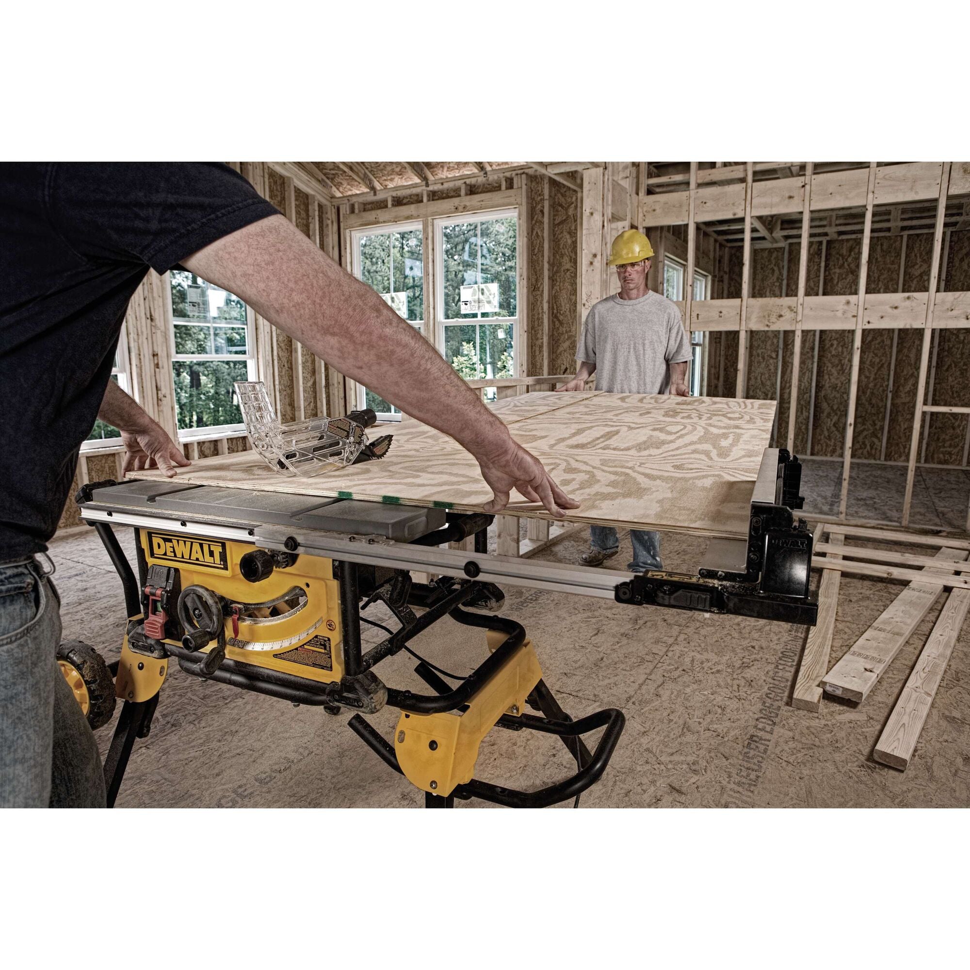 BANC DE SCIE 10'' ÉLECTRIQUE AVEC SUPPORT ROULANT