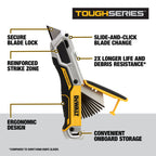COUTEAU UTILITAIRE RÉTRACTABLE DEWALT TOUGHSERIES