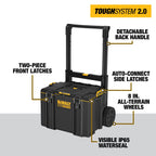 COFFRE PORTATIF ROULANT TOUGHSYSTEM 2.0