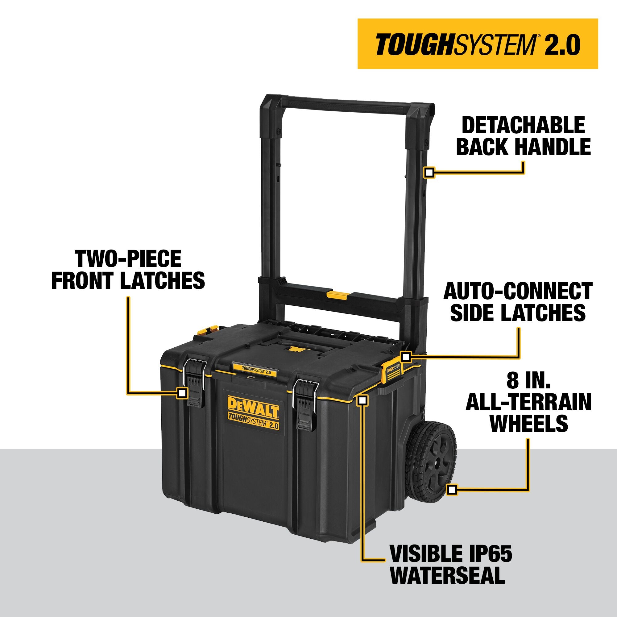 COFFRE PORTATIF ROULANT TOUGHSYSTEM 2.0