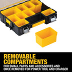 10-SECTION COMPARTMENT BOX