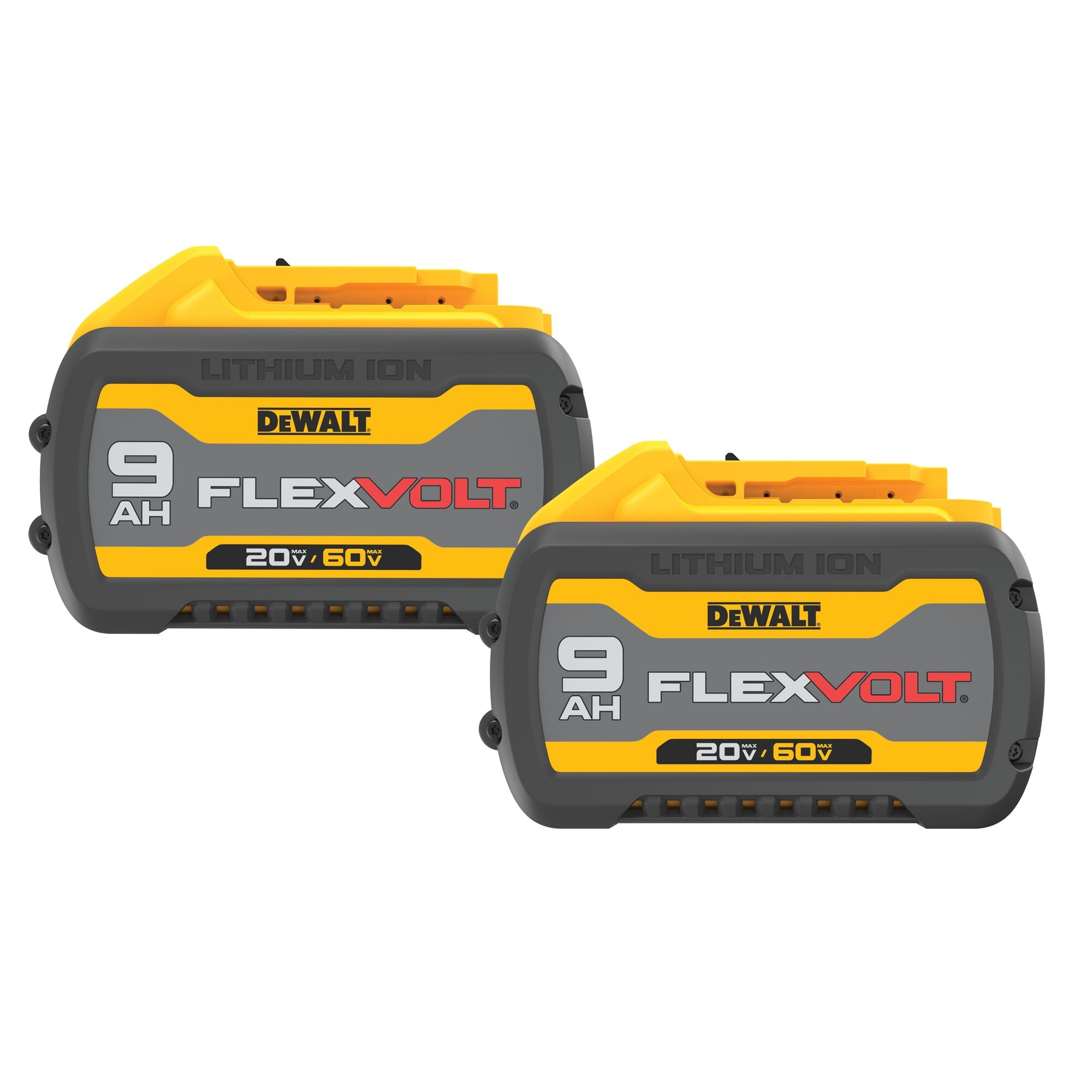 9.0AH 20V / 60V FLEXVOLT LITHIUM-ION BATTERY (2-PK)